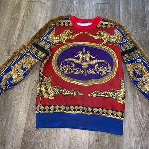 Versace pillow shirt.